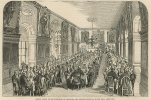 Annual Dinner of the Governors of Bridewell and Bethlehem Hospitals by English School