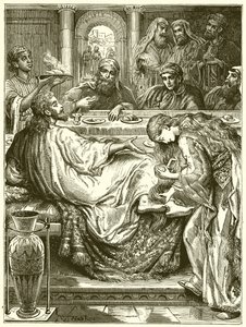 Anointing the Feet of Jesus by English School