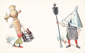 Anthropomorphic Kitchen Utensils by English School