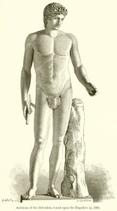 Antinous of the Belvedere, Found upon the Esquiline
