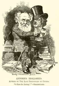 Antonius Trollopius, Author of The Last Chronicles of Cicero by English School