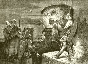 Approach of the Hostile Norman Fleet