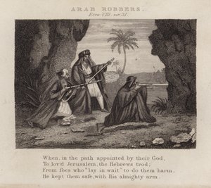 Arab Robbers, Ezra 8:31 by English School