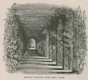 Arcade Leading to Ball Room, Holland House by English School