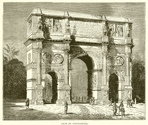 Arch of Constantine by English School