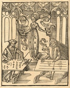 Arithmetica from the Margarita Philosophica by Gregor Reisch by English School