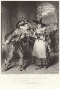 Armado and Jaquenetta, Love
