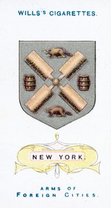 Arms of New York by English School
