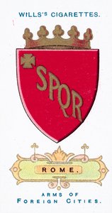 Arms of Rome by English School