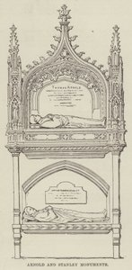 Arnold and Stanley Monuments by English School