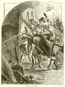 Arrest of Guy Fawkes by English School