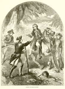 Arrest of Major Andre by English School