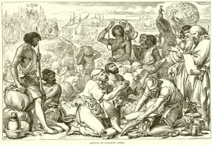 Arrival of Solomon