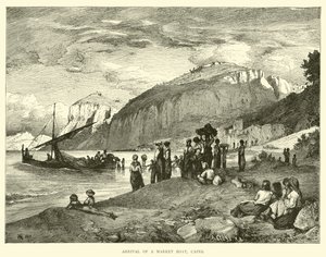Arrival of a Market Boat, Capri by English School