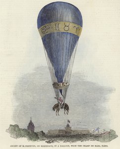 Ascent of M. Poiteven by English School