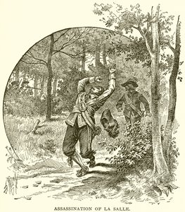Assassination of La Salle by English School
