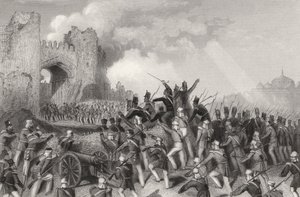 Assault of Delhi and Capture of the Cashmere Gate on 14th September 1857, from 