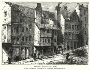 Assembly Rooms, West Bow (engraving)