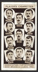 Association Cup Winners, West Bromwich Albion by English School
