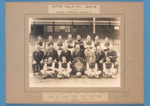 Aston Villa F.C., 1937-38, League Champions, Division 2 by English School