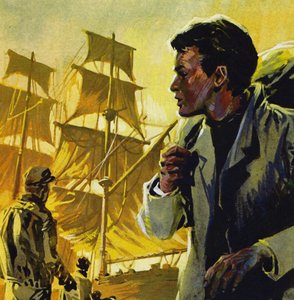 At 17, Conrad obtained a job as an apprentice on a ship
