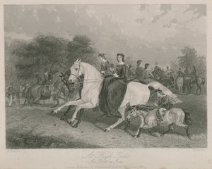 At High Tide in Rotten Row, Hyde Park, London by English School