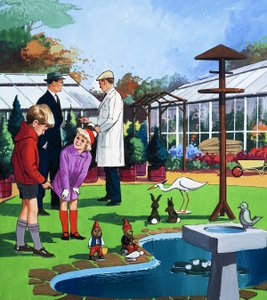At the Garden Centre by English School