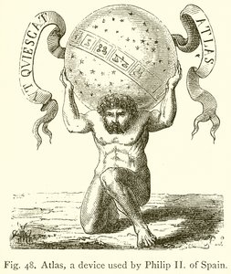 Atlas, a device used by Philip II of Spain by English School