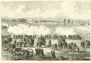 Attack on Le Bourget by English School