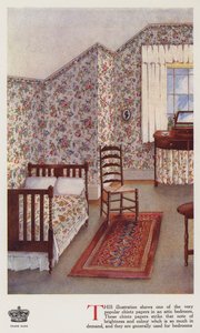 Attic Bedroom by English School