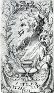 Attila the Hun by English School