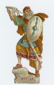 Attila the Hun by English School