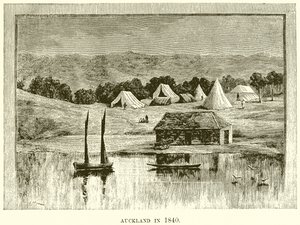 Auckland in 1840