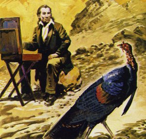 Audubon devoted his life to painting the birds of America by English School