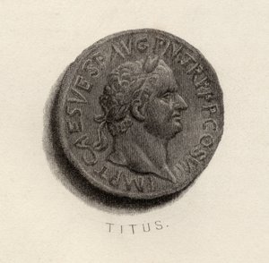 Aureus coin, from the era of Titus Flavius Vespasianus