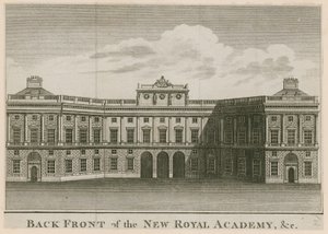 Back Front of the New Royal Academy by English School