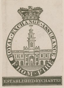 Badge of the Royal Exchange Assurance from Fire