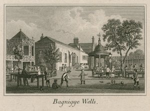 Bagnigge Wells, London by English School