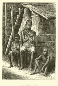 Bakalais women and child by English School