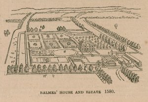 Balmes House and Estate, 1580 by English School