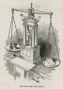Bank of England, Bullion Office and Gold Weighing Room by English School