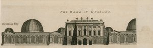 Bank of England, West Wing added by Sir Robert Taylor, 1783 by English School