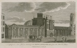 Bank of England, West Wing added by Sir Robert Taylor, 1783 by English School