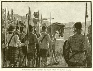 Bannockburn: Bruce Reviewing His Troops Before the Battle