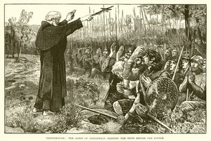 Bannockburn: The Abbot of Inchaffray Blessing the Scots Before the Battle