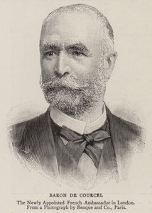 Baron de Courcel by English School