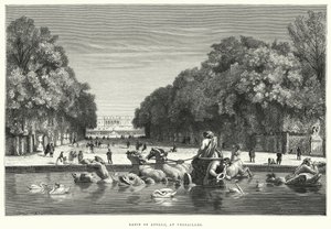 Basin of Apollo, at Versailles by English School