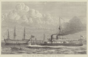 Battle Ships of 1800 and 1875, Nelson