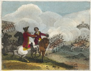 Battle of Blenheim by English School