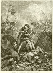 Battle of Poitiers and Capture of King John